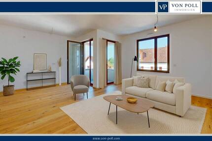 Premium-Etagenwohnung mit drei Zimmern, Loggia und zwei Balkonen 3 zimmer