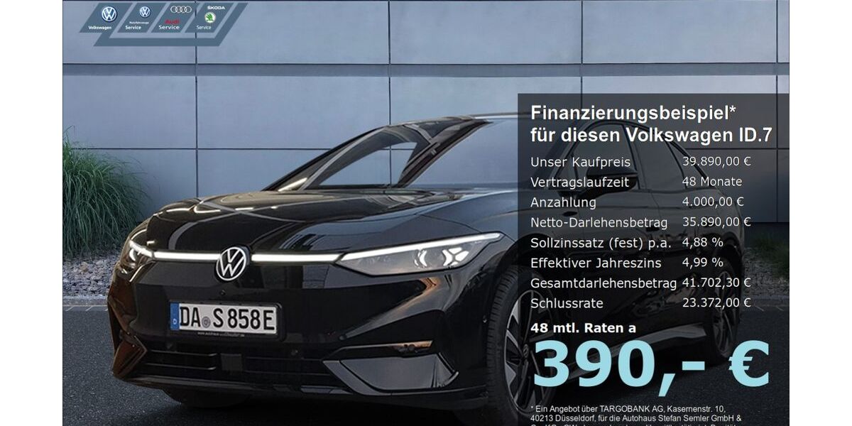 VW ID.7 29.000 km 39.890 &euro; Griesheim 64347