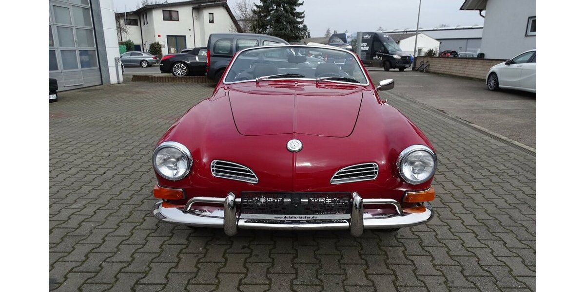VW Karmann Ghia Cabrio vollständig restauriert 1.200 km 54.990 &euro; Rodgau 63110