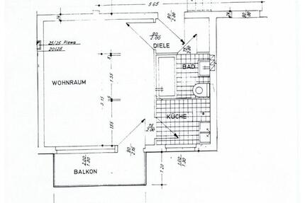 Wohnung Hattersheim am Main - 1 Zimmer, 33 m&sup2;, 400&euro; | Angebot:26314679