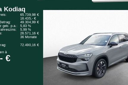 Skoda Kodiaq 1.900 km 65.740 &euro; Rödermark 63322