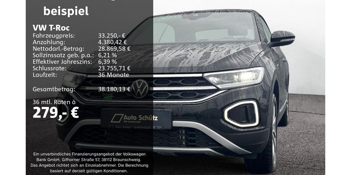 VW T-Roc 7.500 km 32.870 &euro; Groß-Umstadt 64823