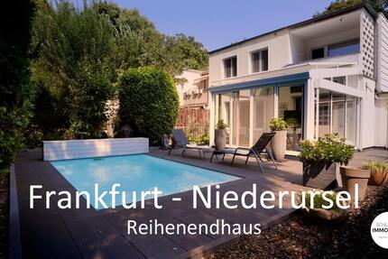 Modernisiertes Haus mit Pool & Garten in Frankfurt 4.5 zimmer