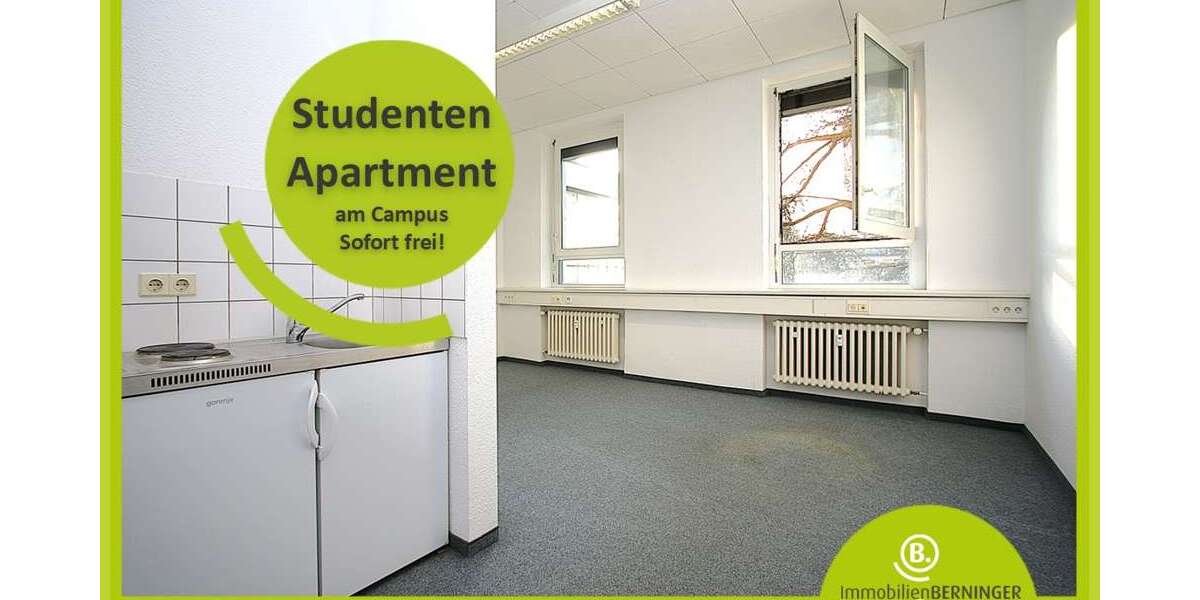 Wohnung zum Mieten in Darmstadt 540 € 27 m² 1 zimmer