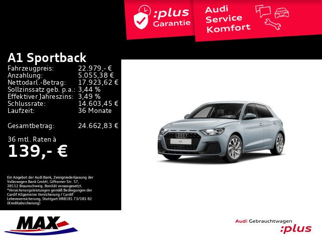 Audi A1 7.990 km 22.979 &euro; Offenbach am Main 63071
