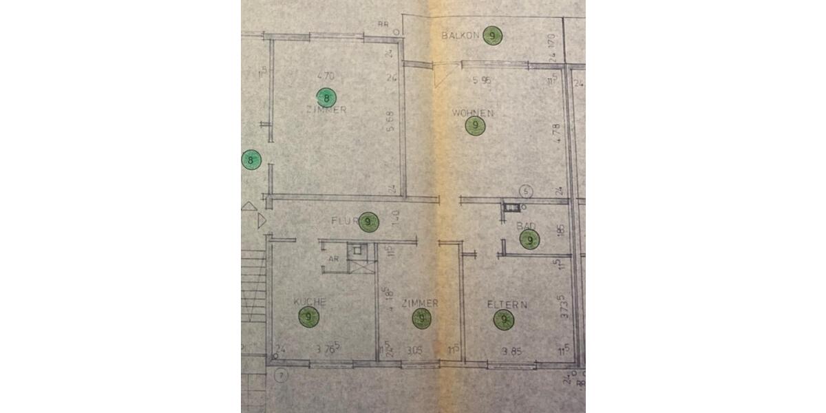 Etagenwohnung Lorsch - 3 Zimmer, 95 m&sup2;, 1.140&euro; | Angebot:26636438