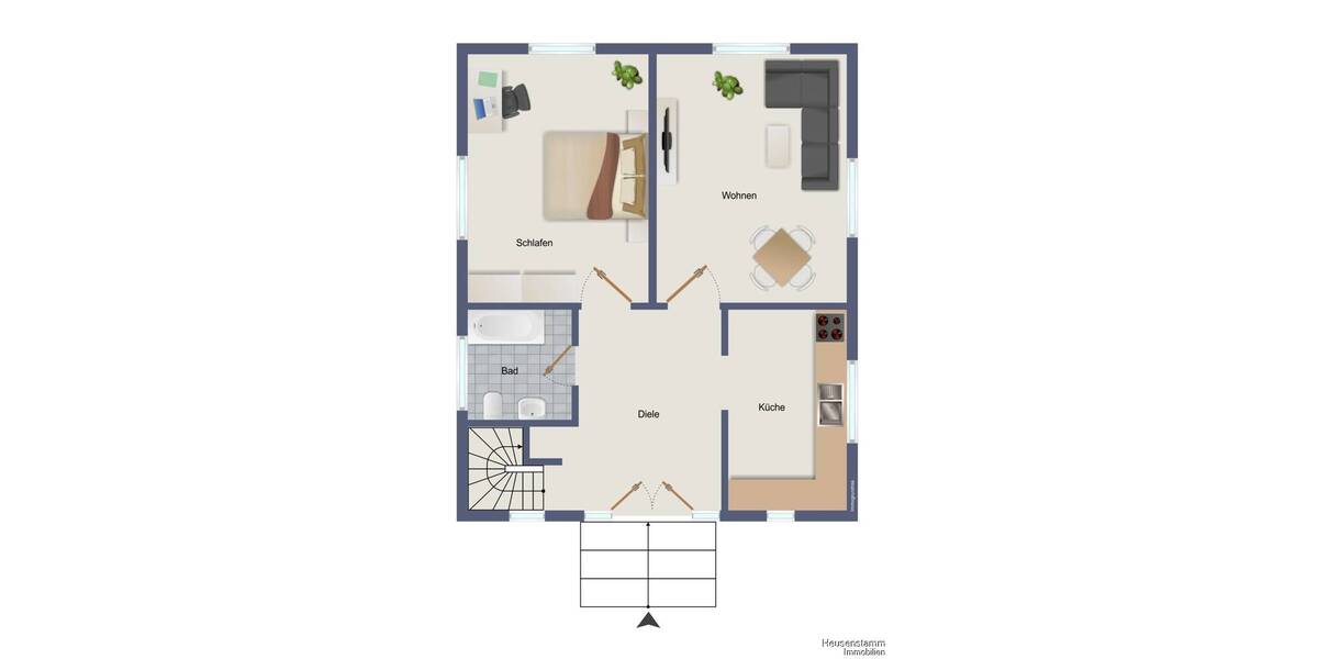 Einfamilienhaus Heusenstamm - 5 Zimmer, 125 m&sup2;, 569.000&euro; | Angebot:26038131