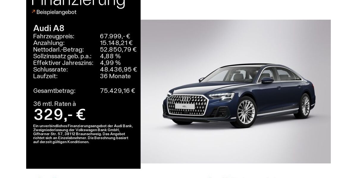 Audi A8 28.295 km 67.999 &euro; Hofheim 65719
