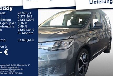 VW Caddy 48.400 km 28.990 &euro; Offenbach 63069