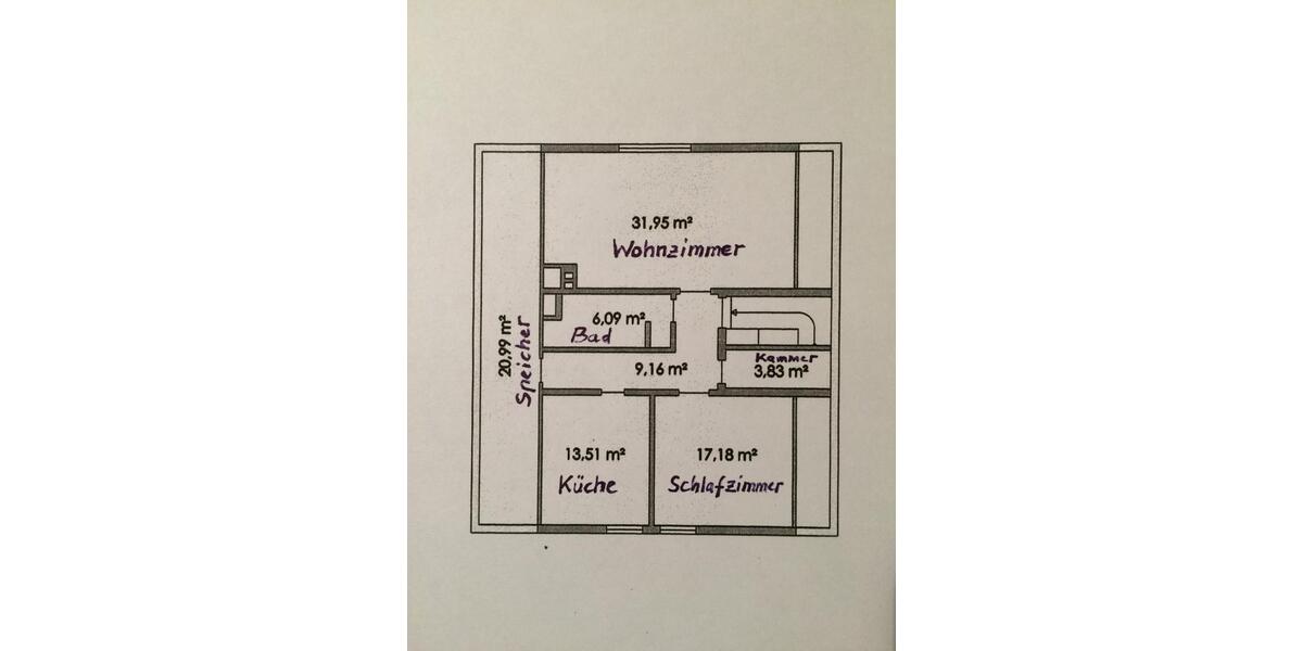 Sehr schöne 2 ZKB-Wohnung in sehr ruhiger Waldrandlage 2 zimmer