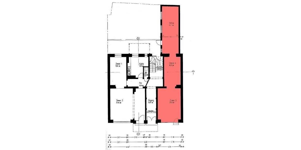 Gewerbeobjekt Frankfurt am Main Nordend-Ost - 2 Zimmer, 3.300&euro; | Angebot:23986392