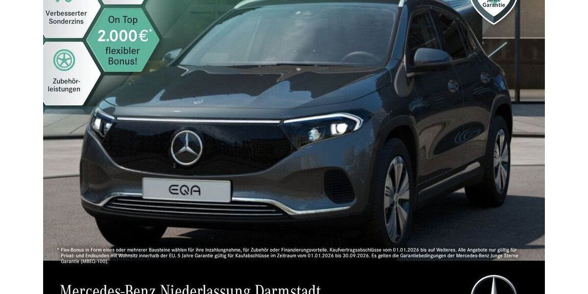 Mercedes-Benz EQA 19.964 km 38.290 &euro; Darmstadt 64295