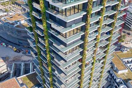 Exklusiv wohnen in Mainhattan: Lichtdurchflutetes Neubau-Apartment mit Skyline-Blick 2 zimmer