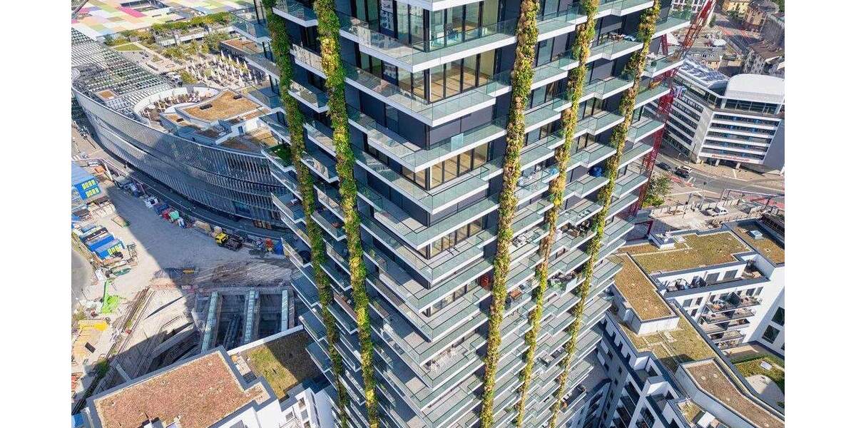 Exklusives Mainhattan: Lichtdurchflutetes Neubau-Apartment mit Skyline-Blick 2 zimmer