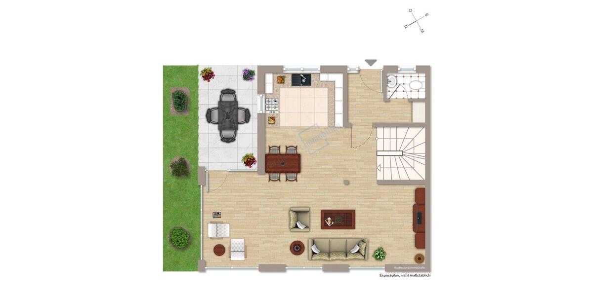 Doppelhaushälfte Darmstadt Eberstadt - 4 Zimmer, 122 m&sup2;, 597.500&euro; | Angebot:26891549