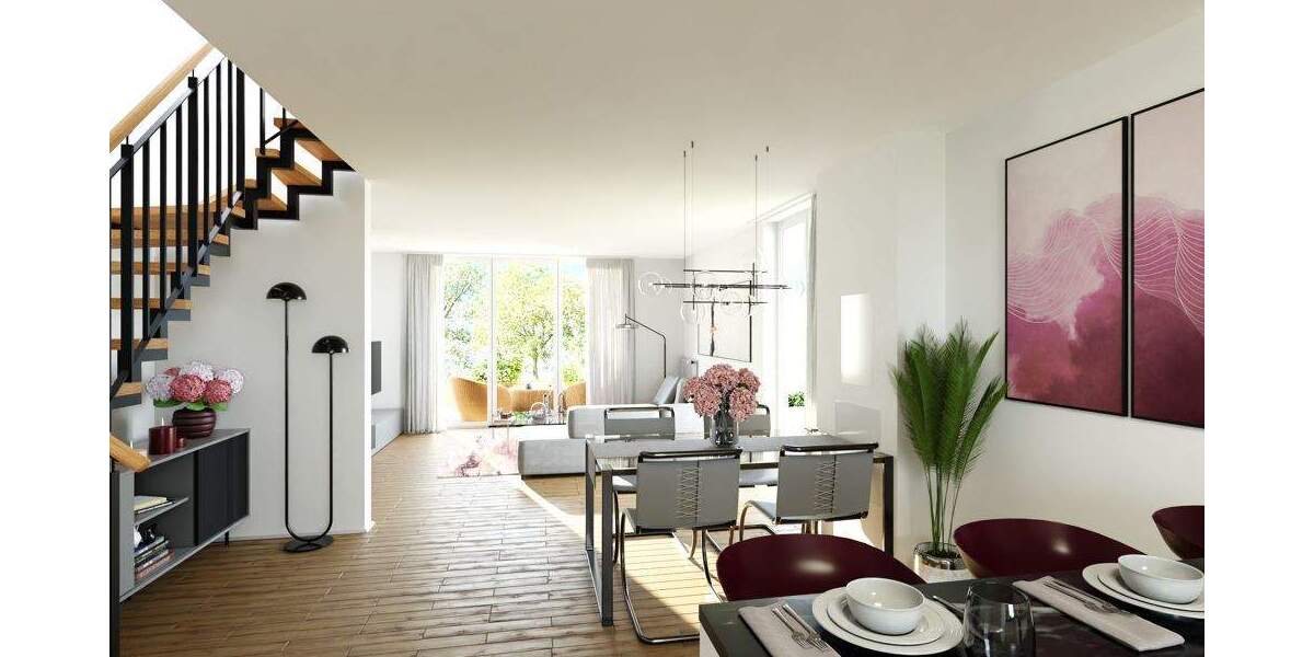 Modernes Reihenendhaus mit 136 m² Wohnfläche im KfW-55 Standard jetzt NEU mit KfW-55-Förderung 5 zimmer