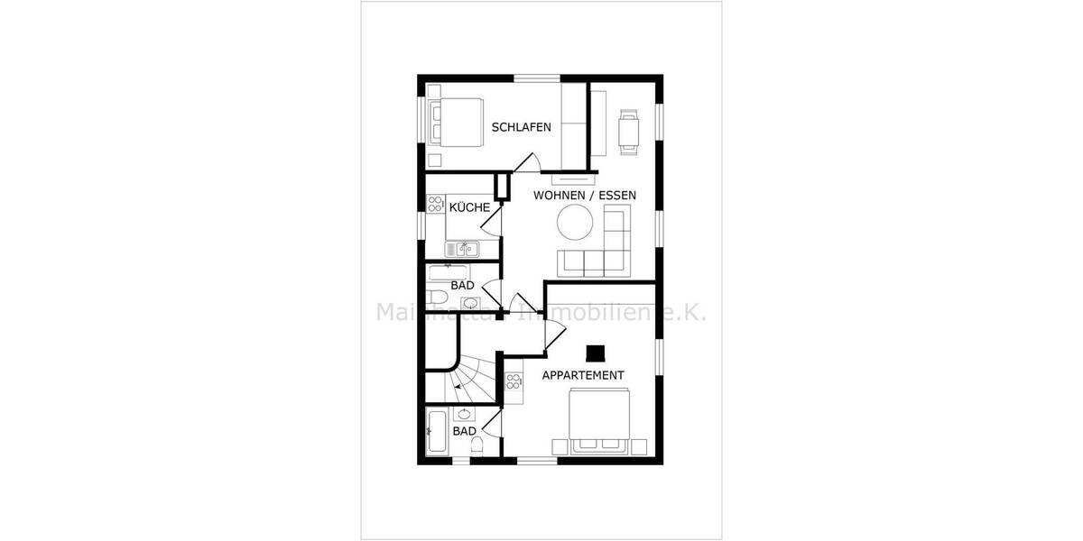 Einfamilienhaus Frankfurt am Main Niederrad - 9 Zimmer, 271 m&sup2;, 1.100.000&euro; | Angebot:25747166