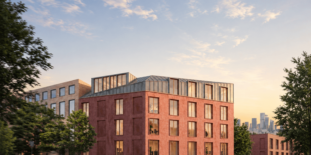 Etagenwohnung Offenbach am Main Hafen - 2 Zimmer, 37 m&sup2;, 1.090&euro; | Angebot:27127706