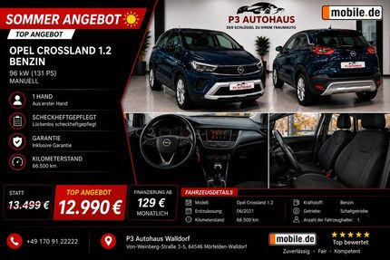 Opel Crossland (X) 67.496 km 10.990 &euro; Mörfelden-Walldorf 64546