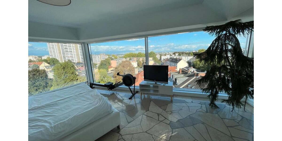 Penthouse Skyline Frankfurt - möbliert 3 zimmer