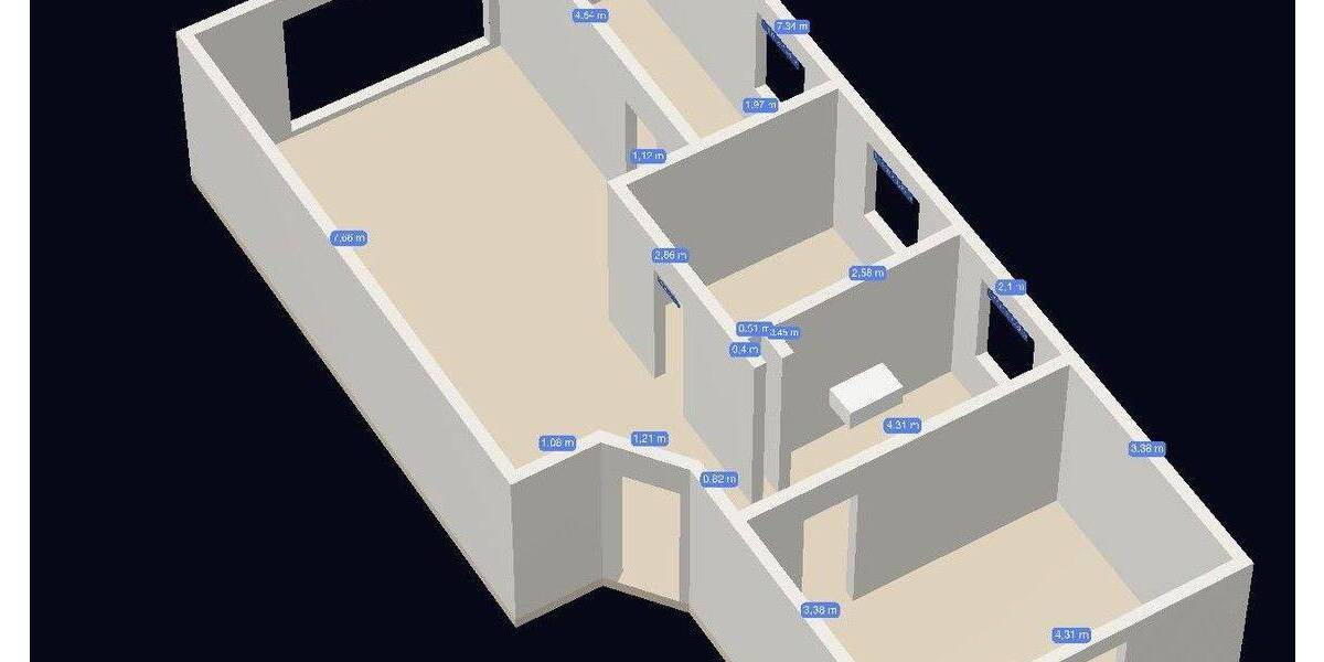 Etagenwohnung Egelsbach - 2 Zimmer, 74 m&sup2;, 1.050&euro; | Angebot:26840367