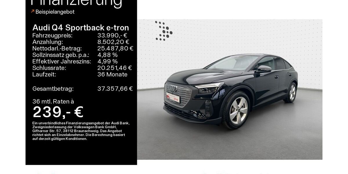 Audi Q4 e-tron 47.700 km 33.990 &euro; Hofheim 65719