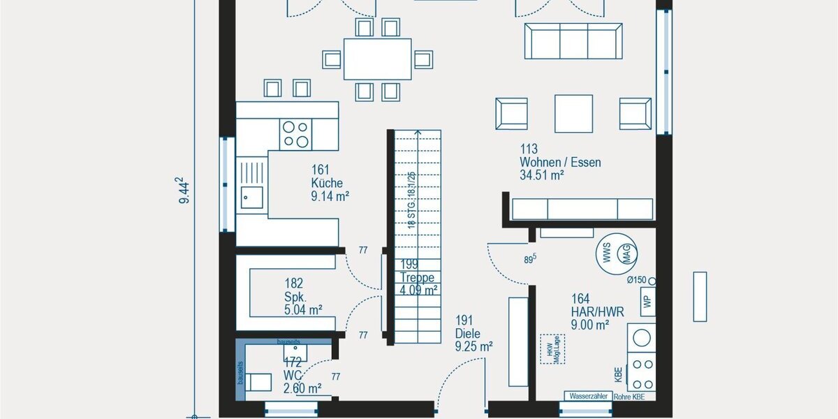 Platzwunder Home Pure 4 - Ihr neues Zuhause in Mörfelden-Walldorf - Einfamilienhaus Mörfelden-Walldorf Walldorf | Angebot:27293046