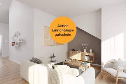 Moderne Dachgeschosswohnung 4 zimmer