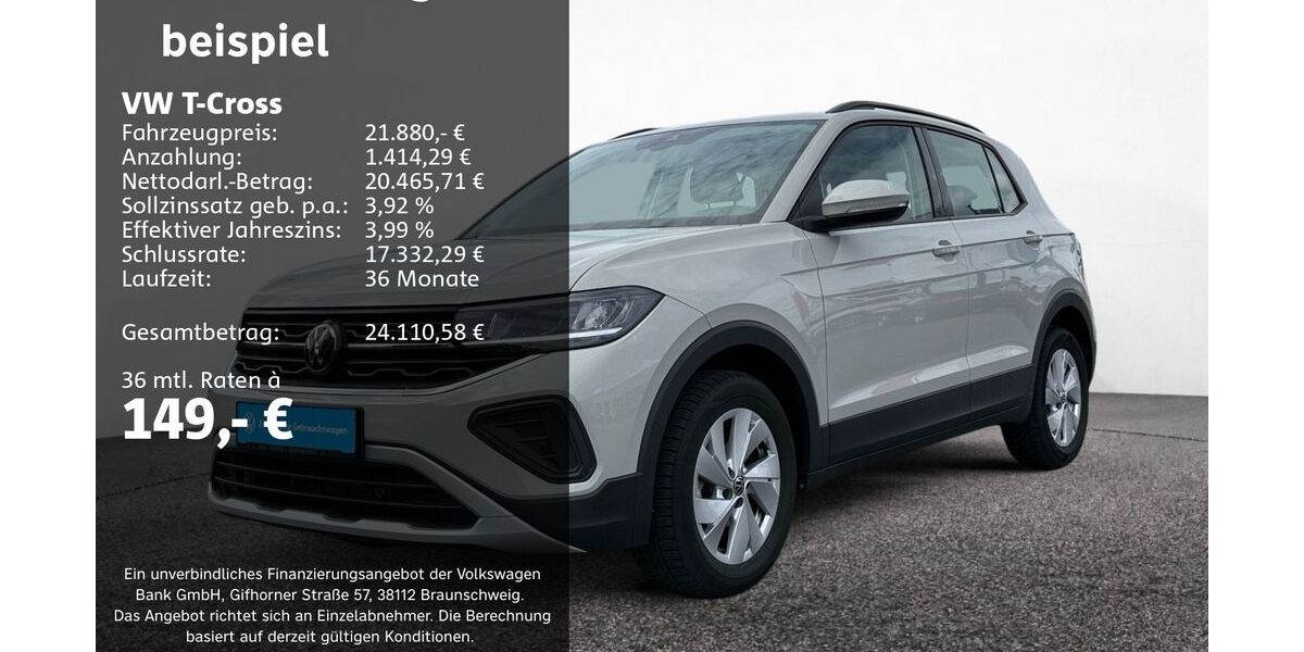 VW T-Cross 17.244 km 21.880 &euro; Groß-Umstadt 64823