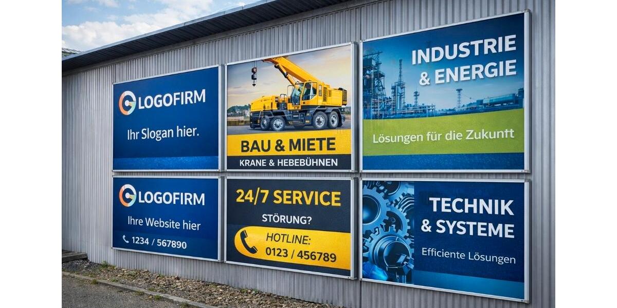 Werbefläche in Rodgau Weiskirchen Industriegebiet zu vermieten zimmer