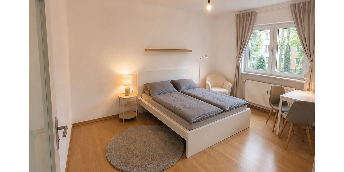Etagenwohnung Frankfurt am Main Bockenheim - 1 Zimmer, 35 m&sup2;, 1.230&euro; | Angebot:27017467