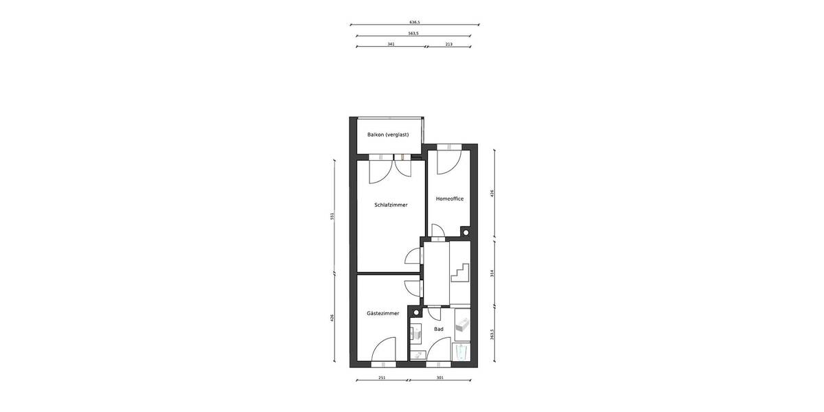 Reihenmittelhaus Darmstadt Arheilgen - 6 Zimmer, 140 m&sup2;, 585.000&euro; | Angebot:26290546