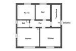 Hochparterre Obertshausen - 3 Zimmer, 75 m&sup2;, 1.000&euro; | Angebot:26278191