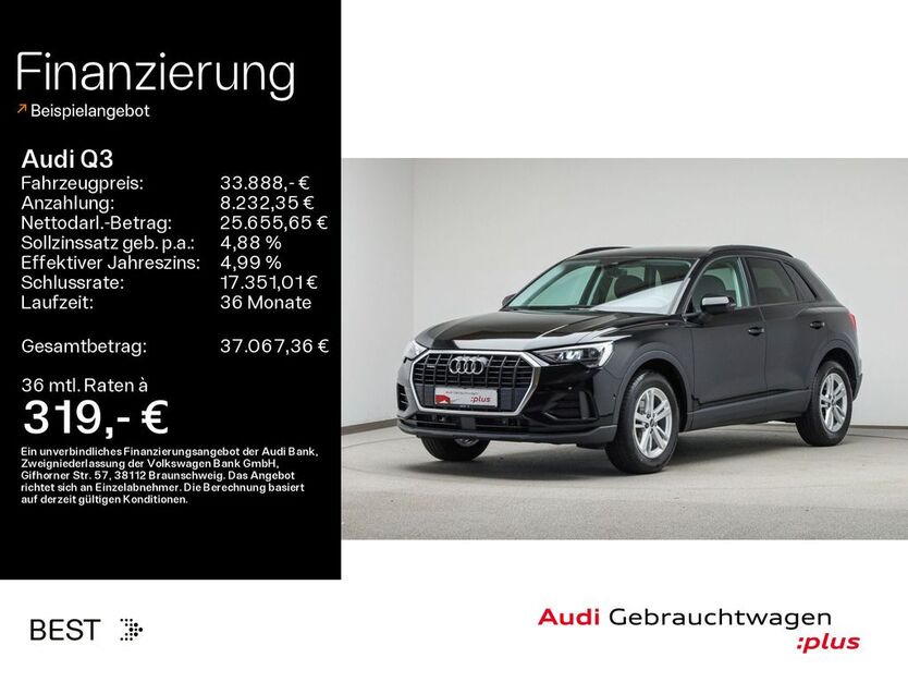 Audi Q3 54.300 km 32.888 € Mühlheim 63165