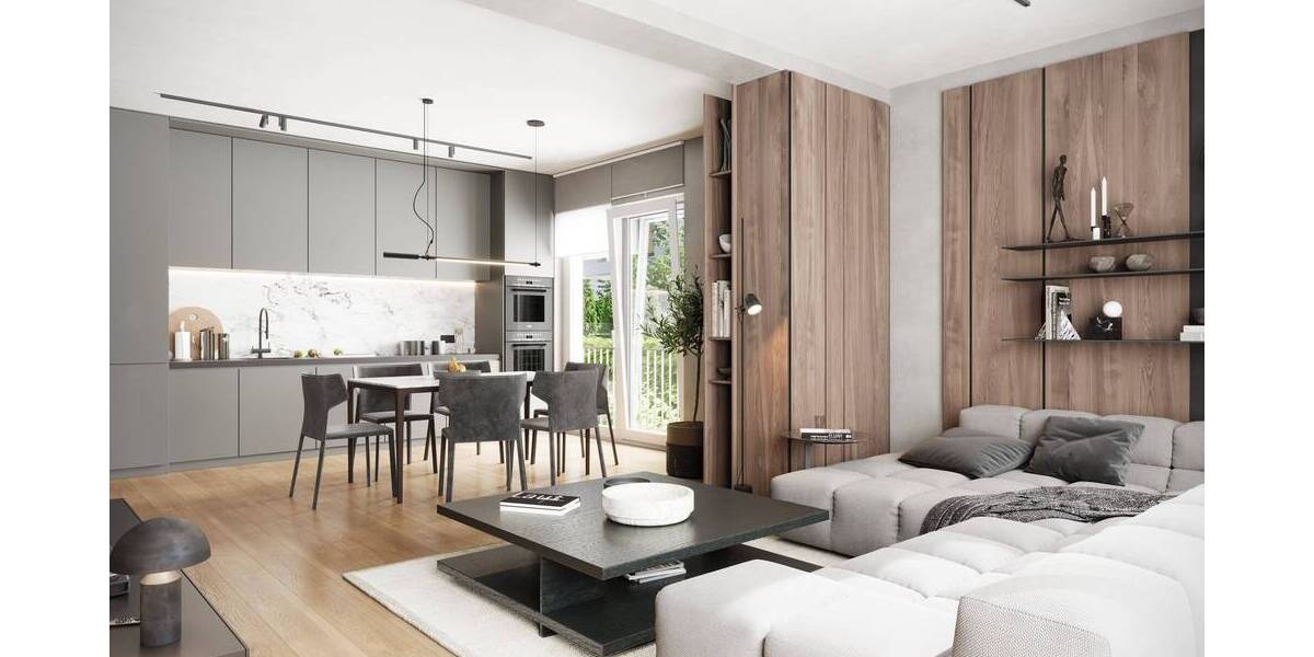 WOHNEN AM PARK - ausgezeichnet geschnittene Wohnung - NEUBAUERSTBEZUG 4 zimmer