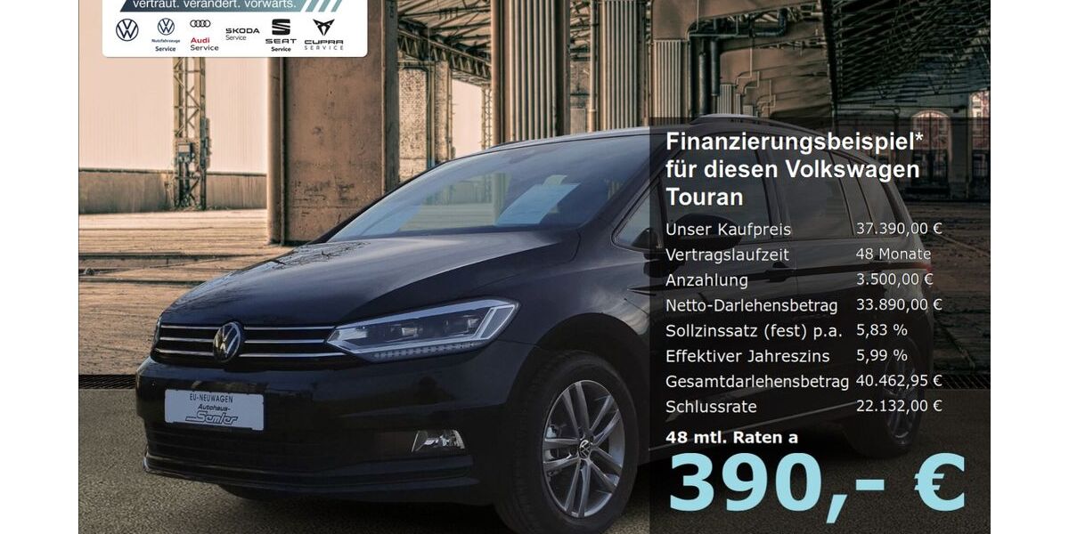 VW Touran 6.000 km 37.390 &euro; Griesheim 64347