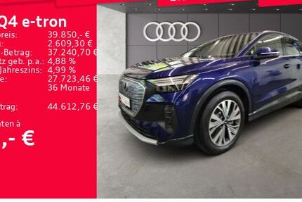 Audi Q4 e-tron 8.484 km 39.840 &euro; Frankfurt am Main 60314