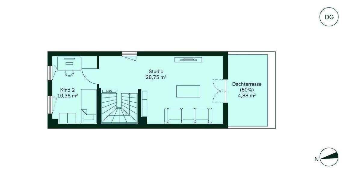Reihenmittelhaus Langen - 5 Zimmer, 156 m&sup2;, 869.900&euro; | Angebot:25731241