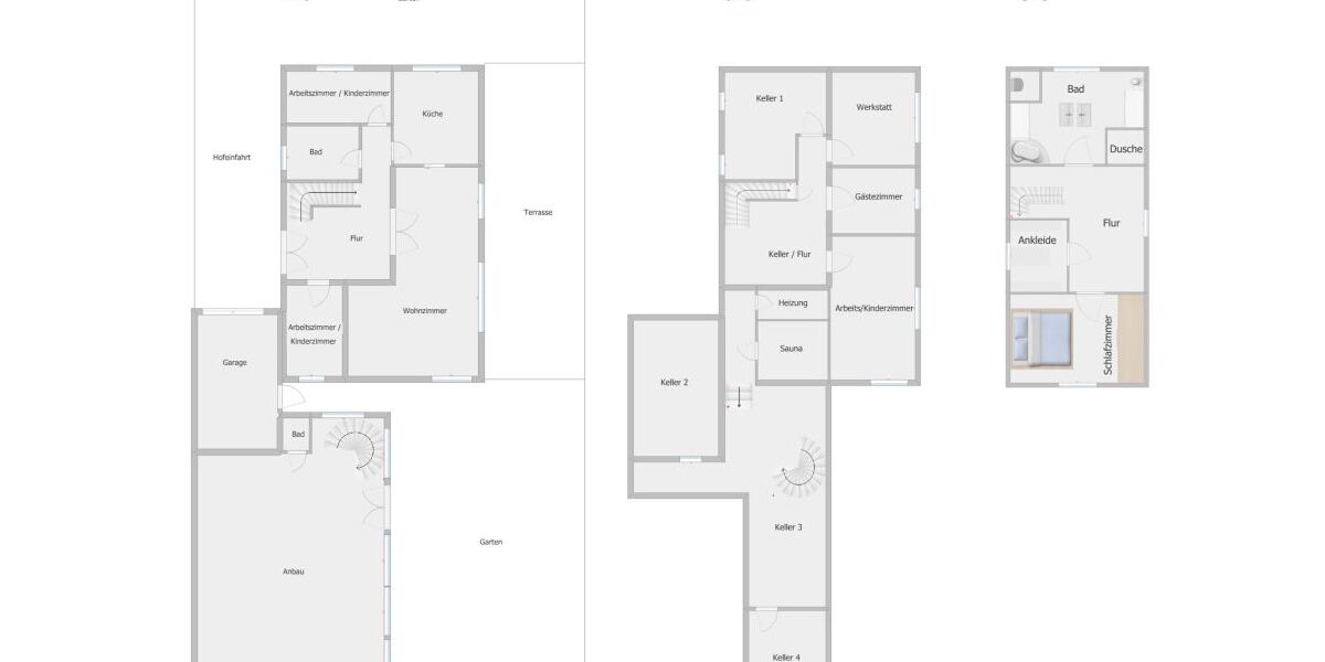 Provisionsfrei* Modernes Einfamilienhaus mit Anbau, Kamin, Garten & Terrasse - 260m² Wohnflächenpotenzial - Gewerbeobjekt Reinheim | Angebot:27413161