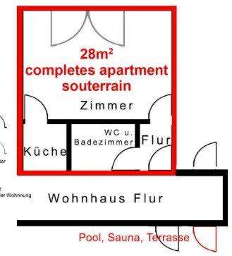 Etagenwohnung Frankfurt am Main Oberrad - 1 Zimmer, 28 m&sup2;, 229.000&euro; | Angebot:26927297