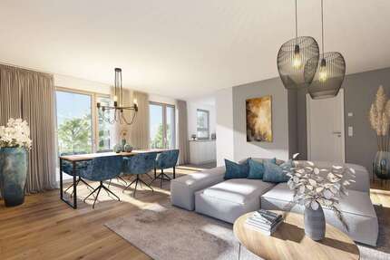 Wohnung Offenbach-Bürgel Bürgel - 3 Zimmer, 86 m&sup2;, 1.490&euro; | Angebot:27190302