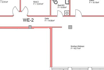 Wohnung Münster (Hessen) - 4 Zimmer, 113 m&sup2;, 1.200&euro; | Angebot:26337429
