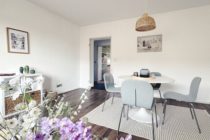 3-Zimmer Stadtapartment mit Balkon und Gartenblick für Singles oder Paare - Wohnung Darmstadt-Bessungen Bessungen | Angebot:26180476