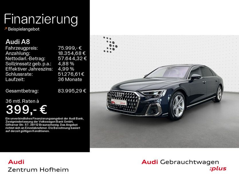 Audi A8 27.949 km 74.999 € Hofheim 65719