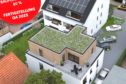 NEUBAU-ERSTBEZUG: Top moderne 3-Zimmerwohnung mit großzügigem Balkon - KfW-Effizienzhaus-40 3 zimmer