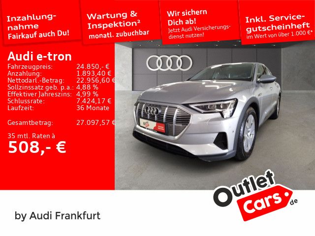 Audi e-tron 73.914 km 24.650 &euro; Frankfurt am Main 60314