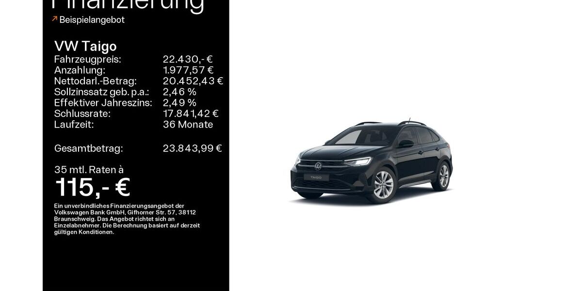 VW Taigo 26.016 km 22.430 &euro; Hofheim 65719