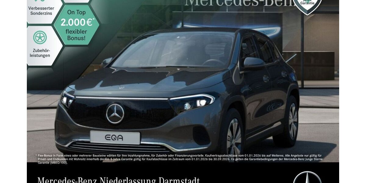 Mercedes-Benz EQA 15.398 km 40.490 &euro; Darmstadt 64295