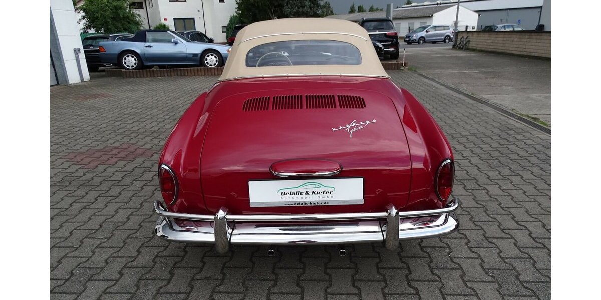 VW Karmann Ghia Cabrio vollständig restauriert 1.200 km 63.990 &euro; Rodgau 63110
