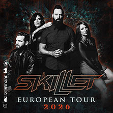 Skillet - European Tour 2026 01.05.2026 STADTHALLE OFFENBACH
